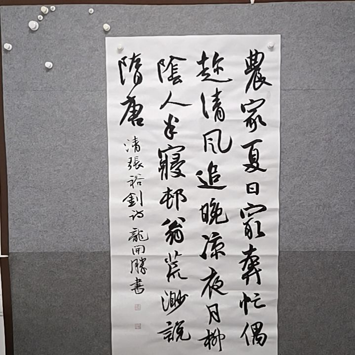 书法农家一下日记奔忙四尺整