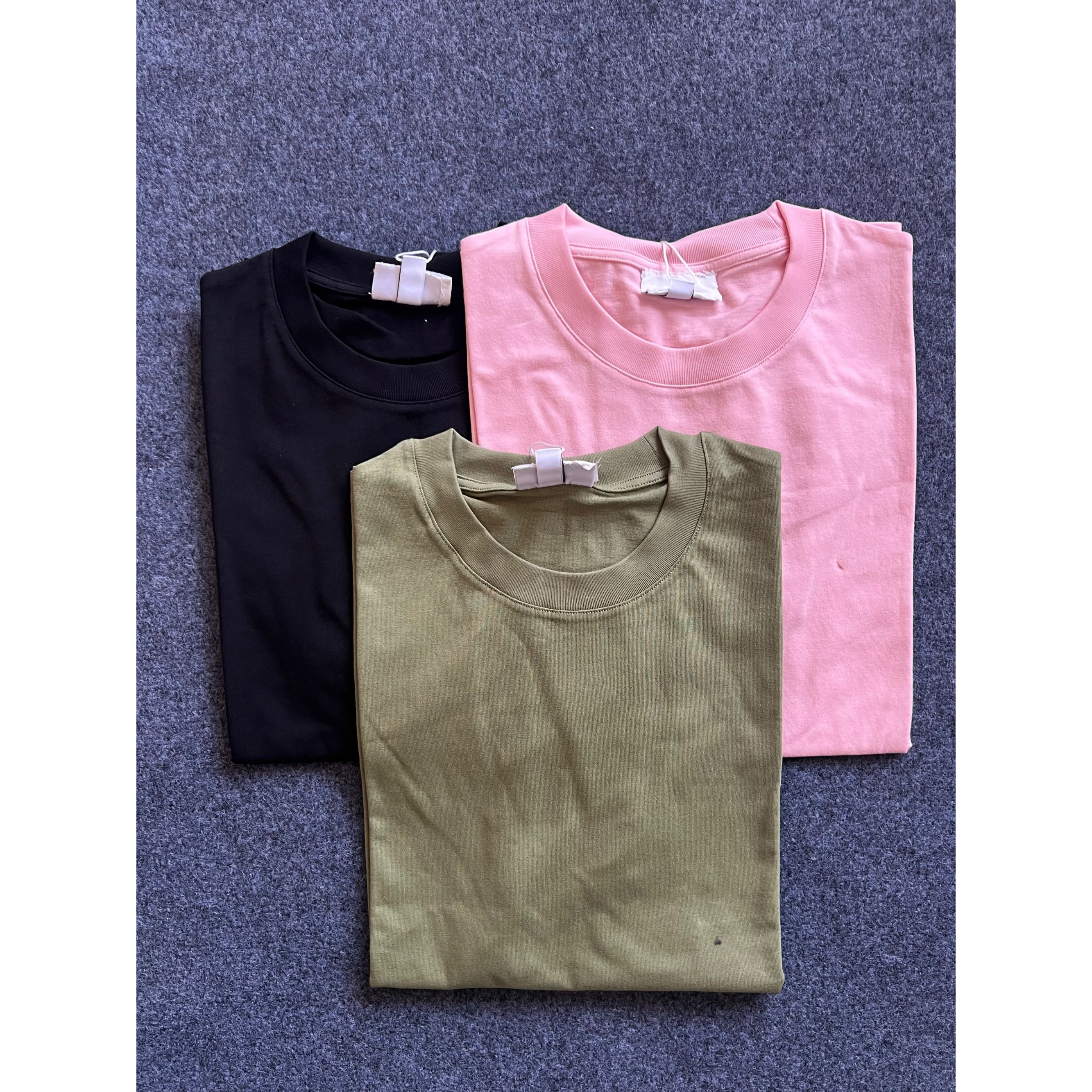 7318简约3色圆领T恤