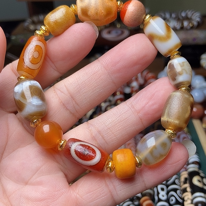 玛瑙/玉髓未镶嵌手链