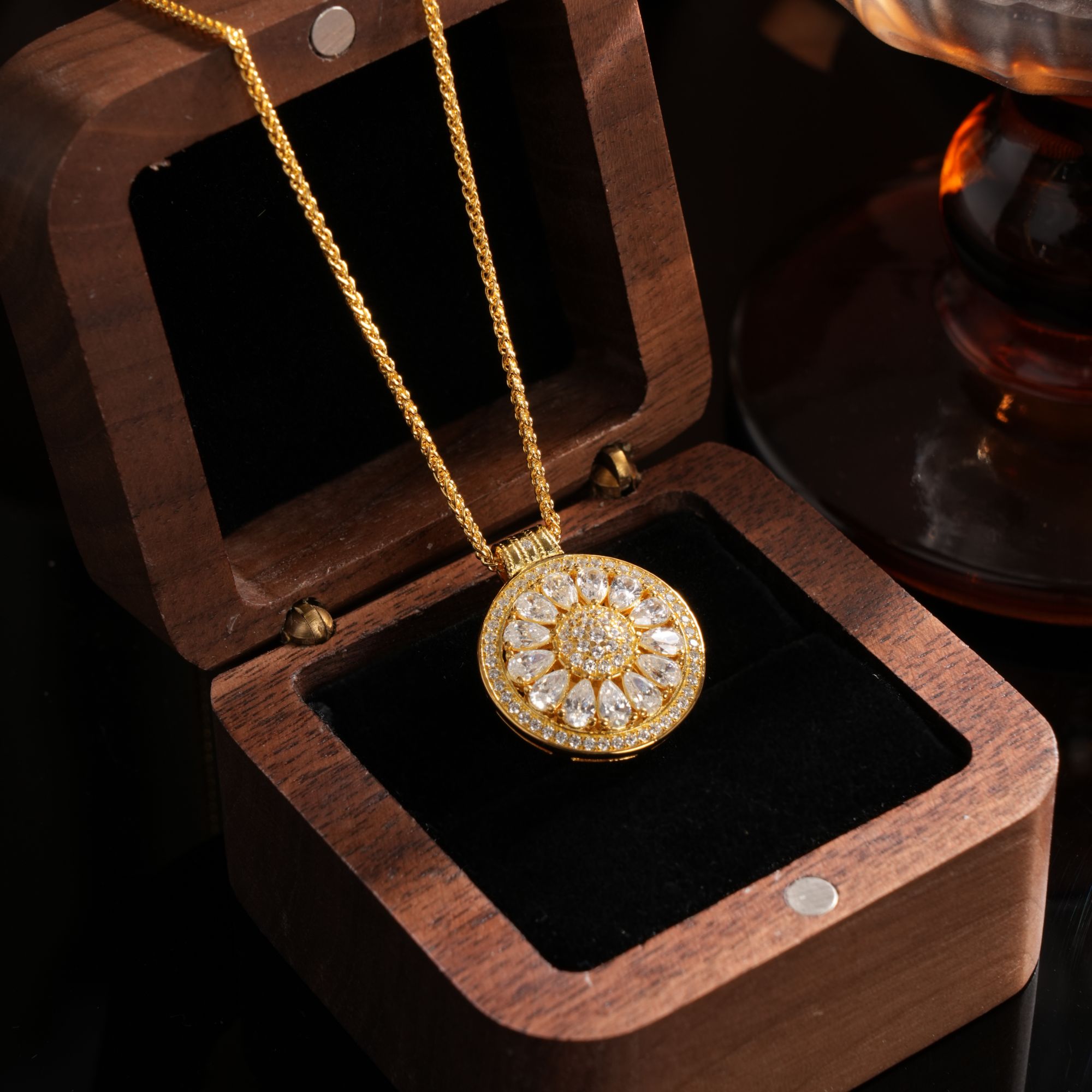 925银银制品 制道珠宝罗盘项链选款链接中国风小众简约百搭