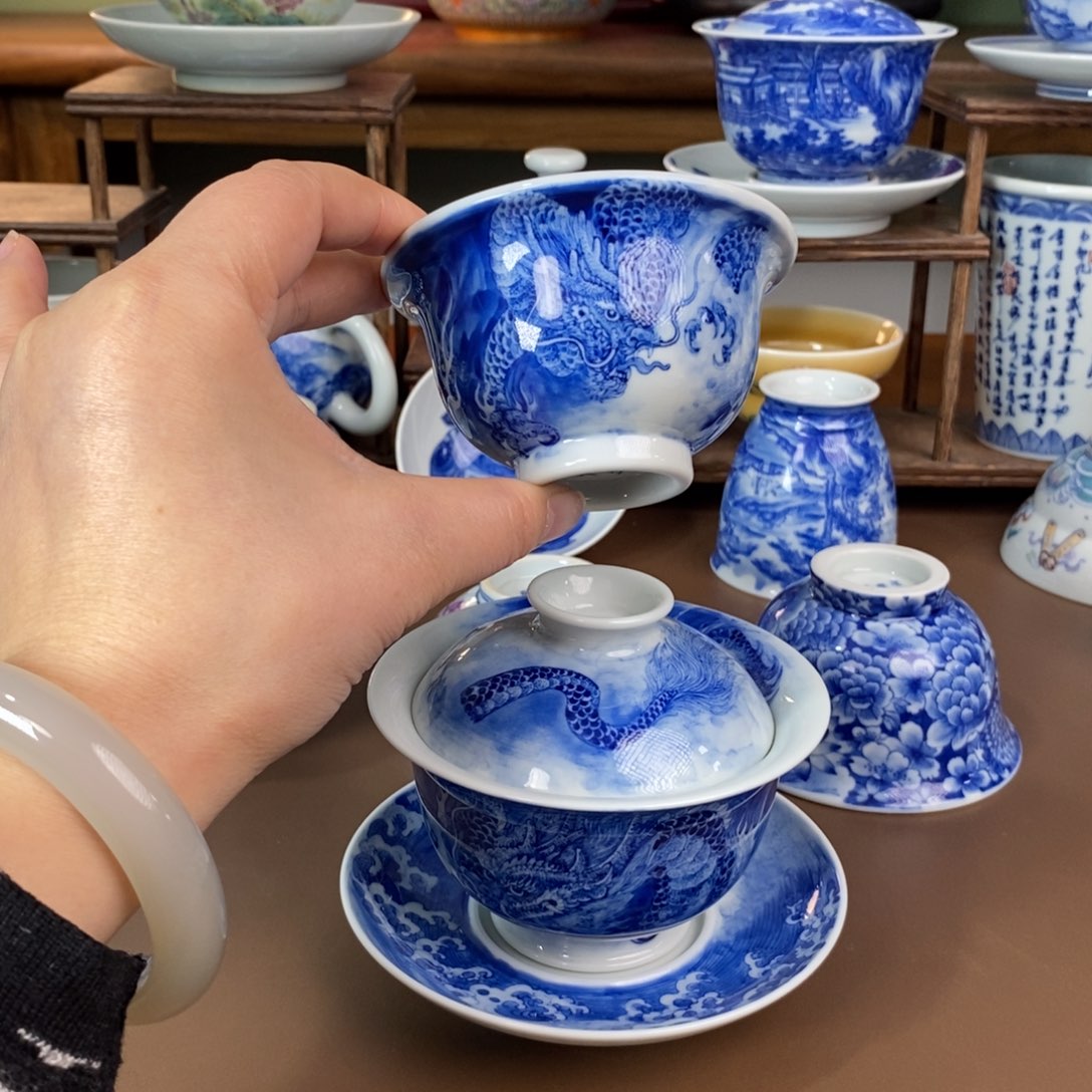 景德镇陶瓷手工手绘