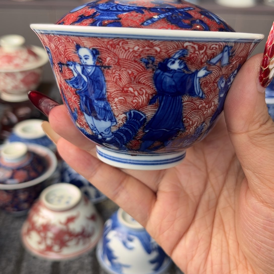 摆件每**事景德镇毛仔柴窑主人杯