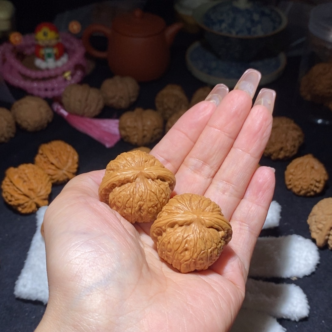 文玩核桃吊坠E*乾隆磨36