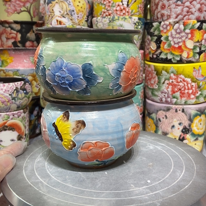 景德镇艺术手绘作品