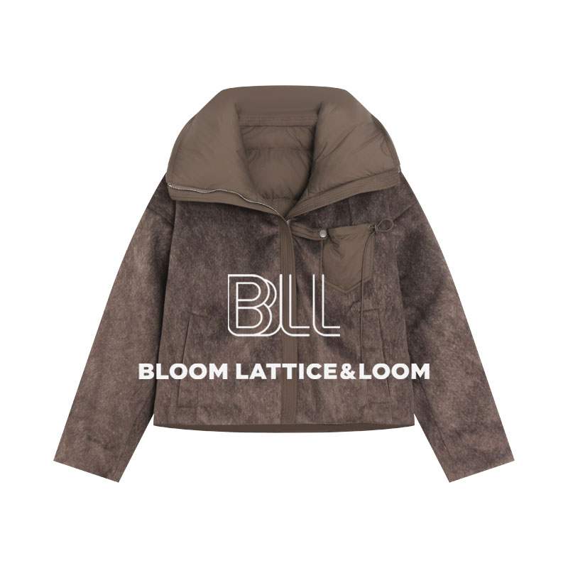 PCNY丨不理理「暖际棱光」哑光肌理匈牙利90鹅绒服时尚轻奢气质外套