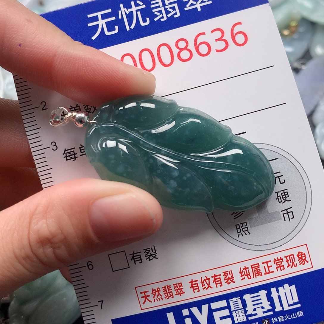 颈饰未镶嵌翡翠 