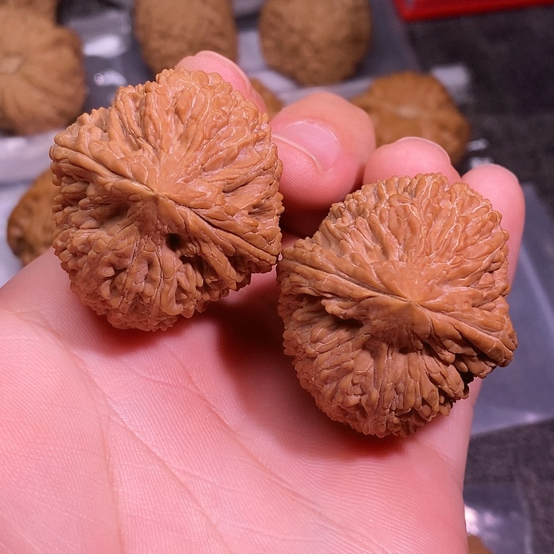 文玩核桃把件大蒜头36