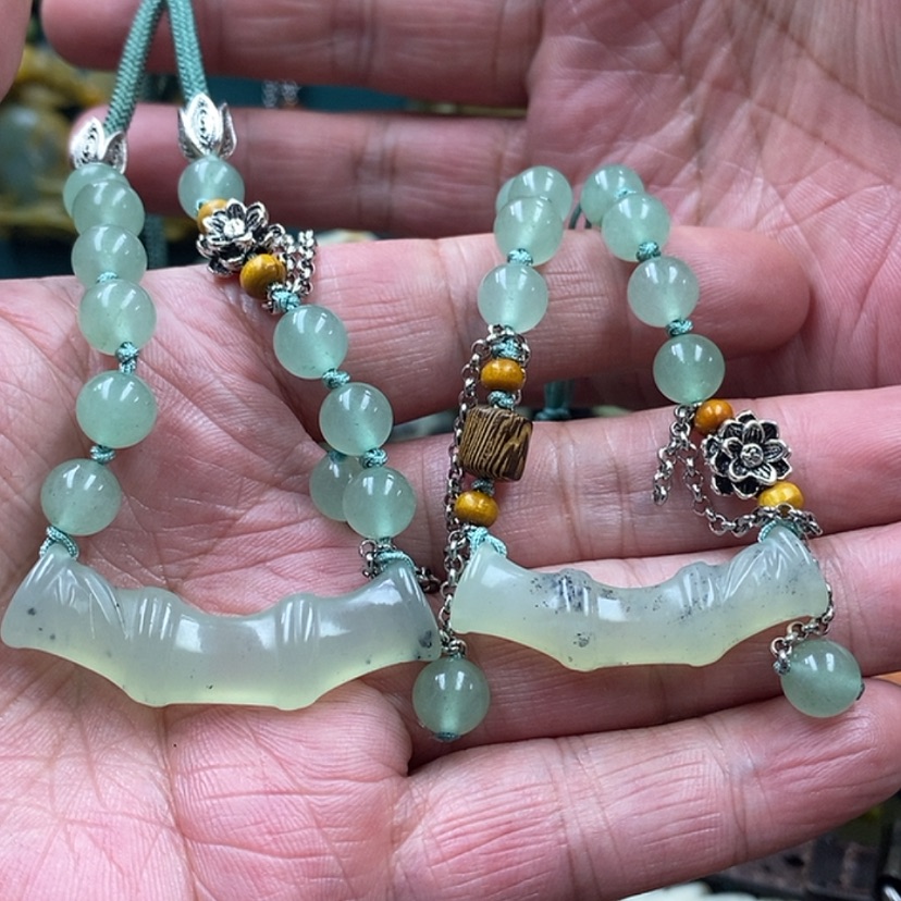 【闪购商品】蛇纹石玉套装未镶嵌