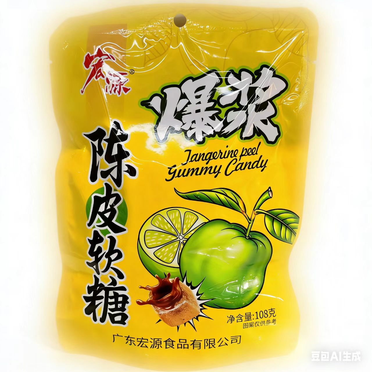 【严老板专属】宏源爆浆陈皮软糖108g