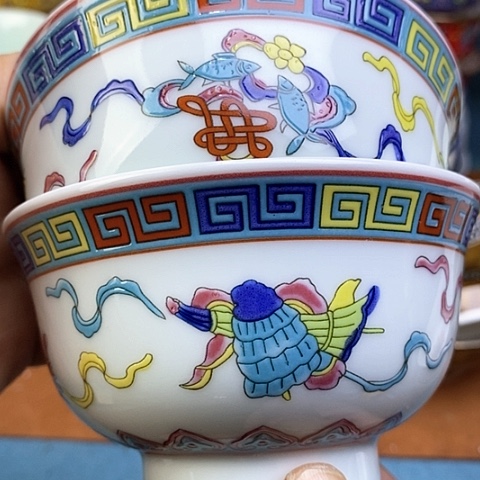 景德镇陶瓷藏式茶碗