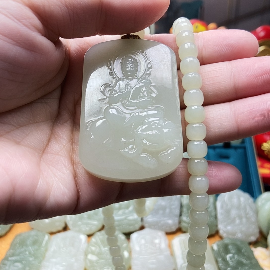 和田玉颈饰未镶嵌L****超