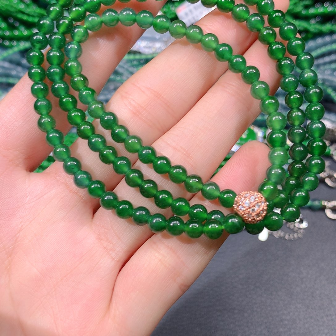 翡翠戒指未镶嵌天然翡翠