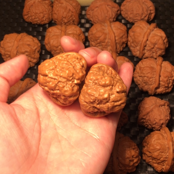 文玩核桃把件三角蛙