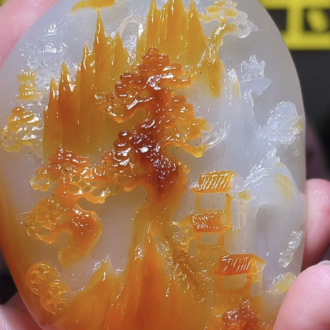 手把件货玉石把玩件文玩摆件