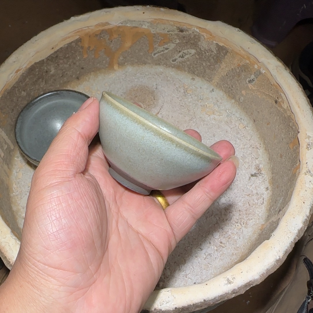 茶盏焦源柴烧自然还原098