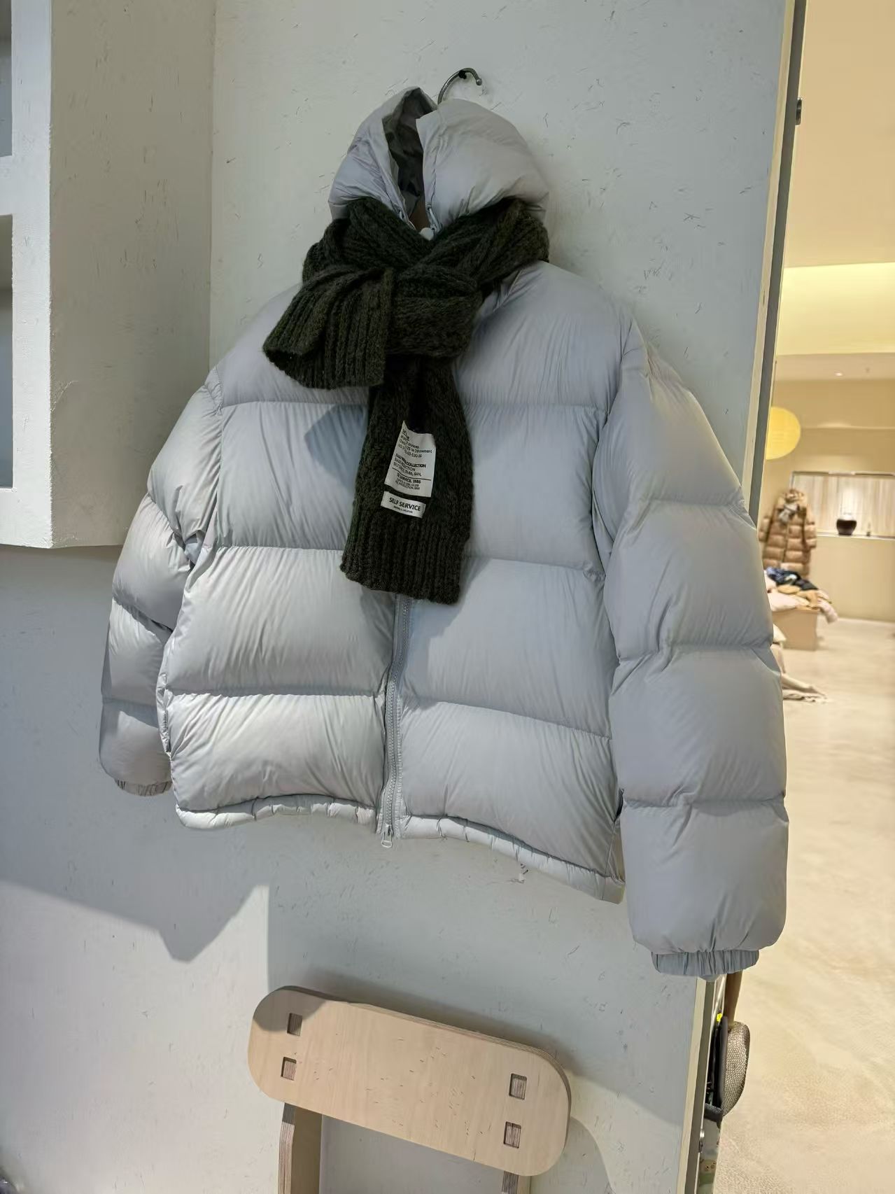 【羽绒服】韩系小个子极简风休闲短款保暖长袖连帽女潮流冬季韩版