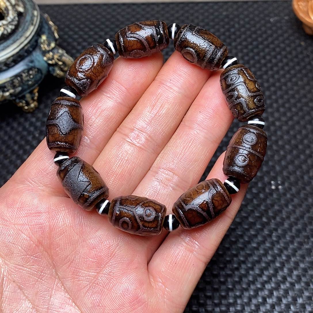 玛瑙/玉髓手链未镶嵌凌**飞