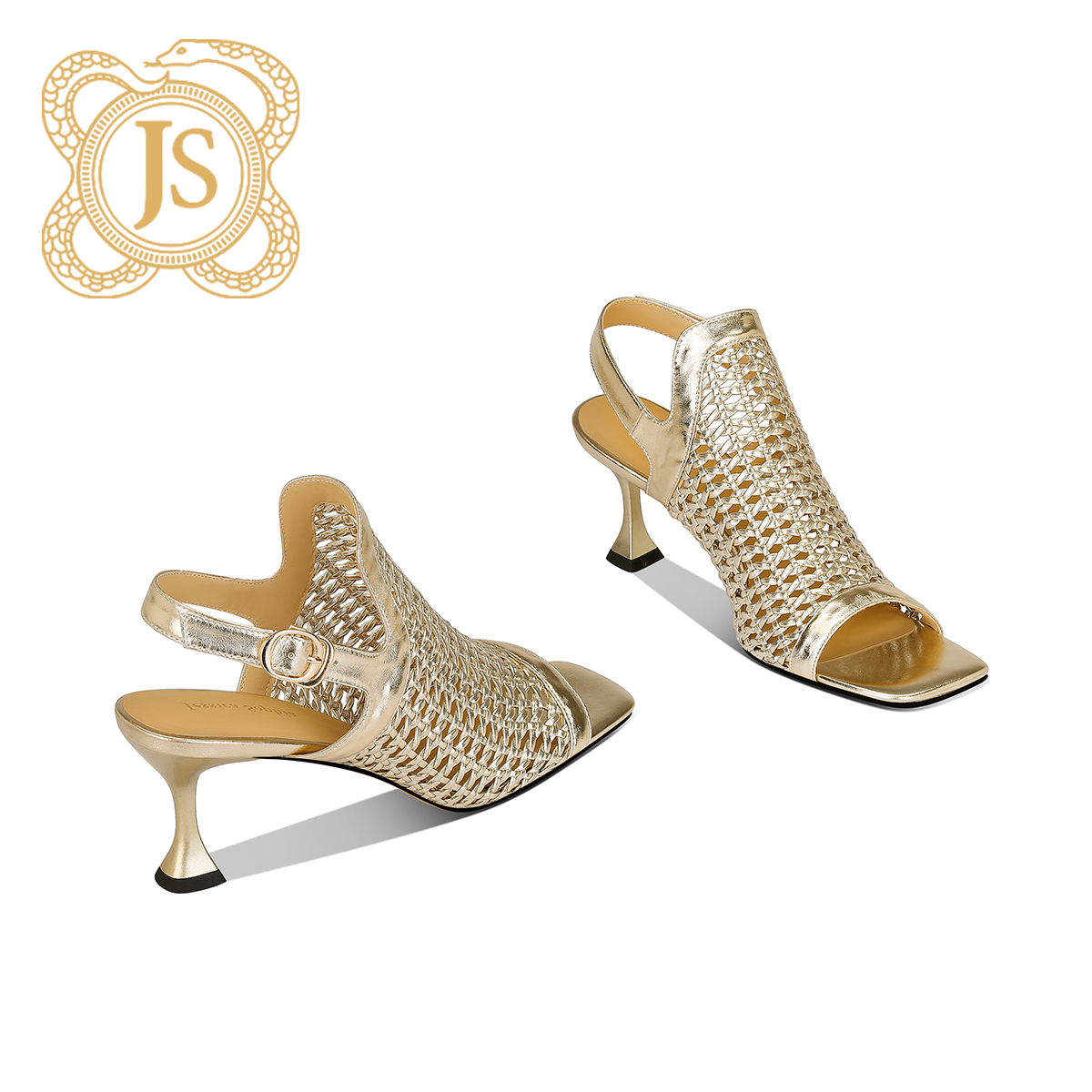 已开价，7583L65F1气质时尚女士夏季细跟镂空时装百搭透气凉鞋女