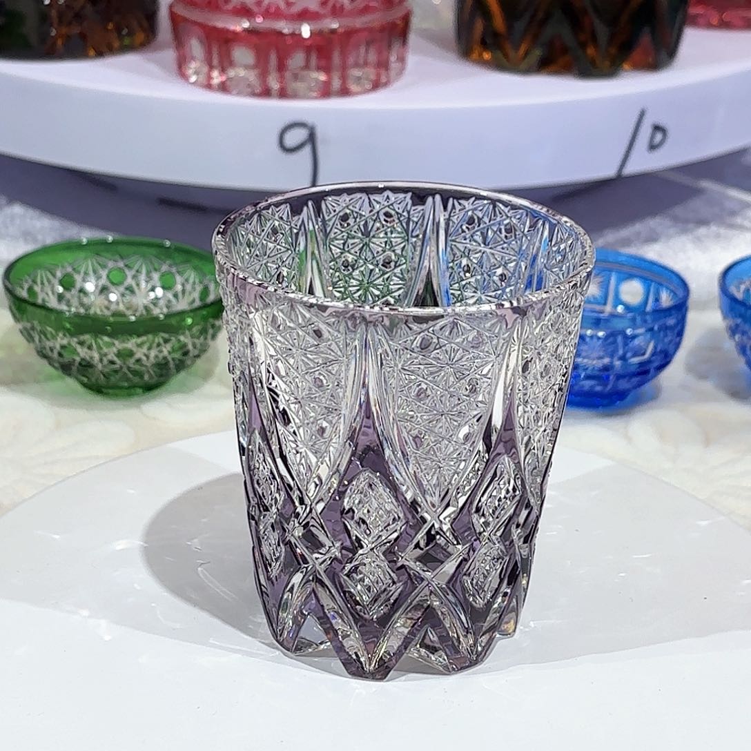 水晶杯水晶花瓶果盘通宝工艺品