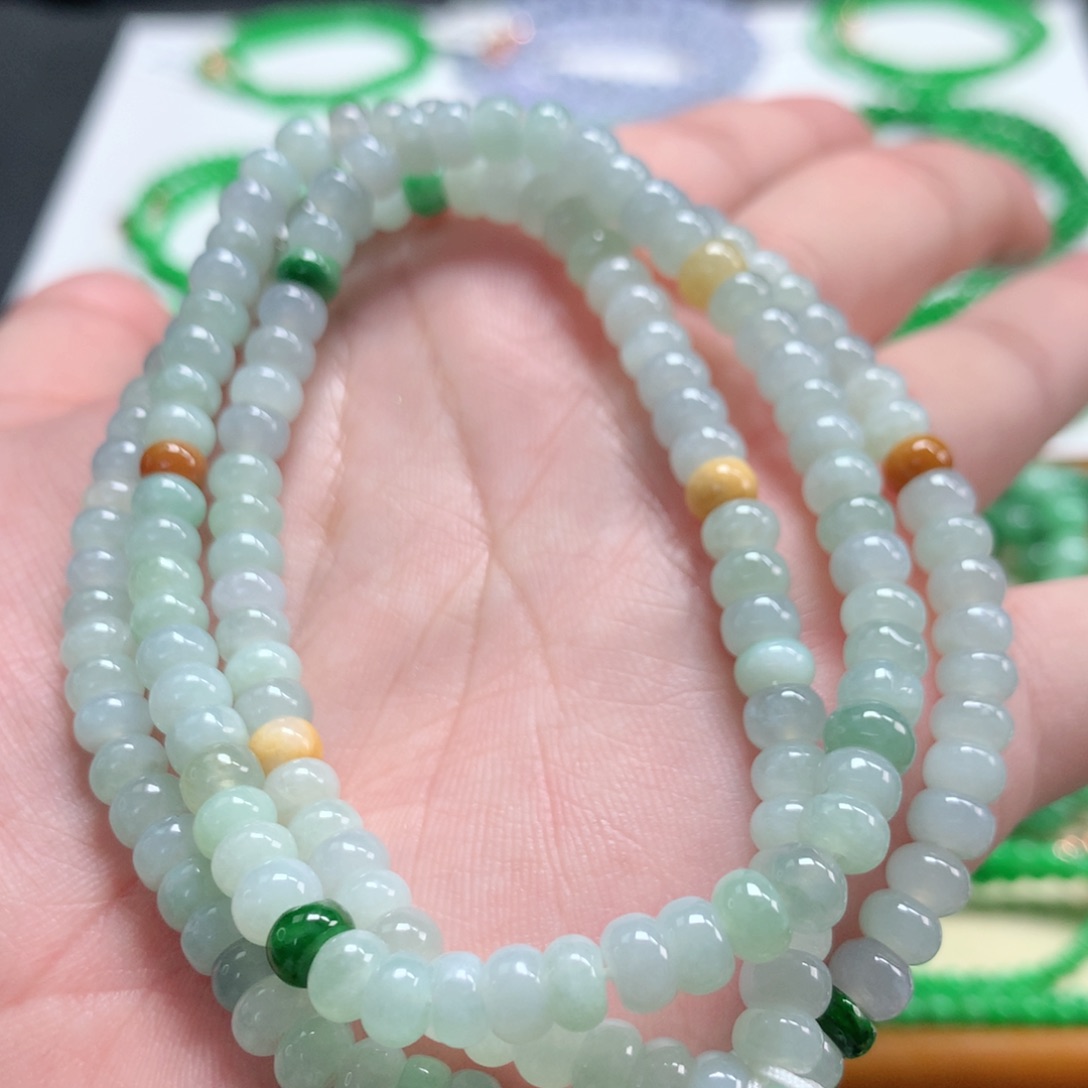 翡翠未镶嵌手链翡翠