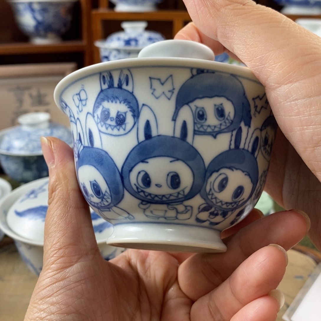 瓷片景德镇陶瓷手绘茶器009