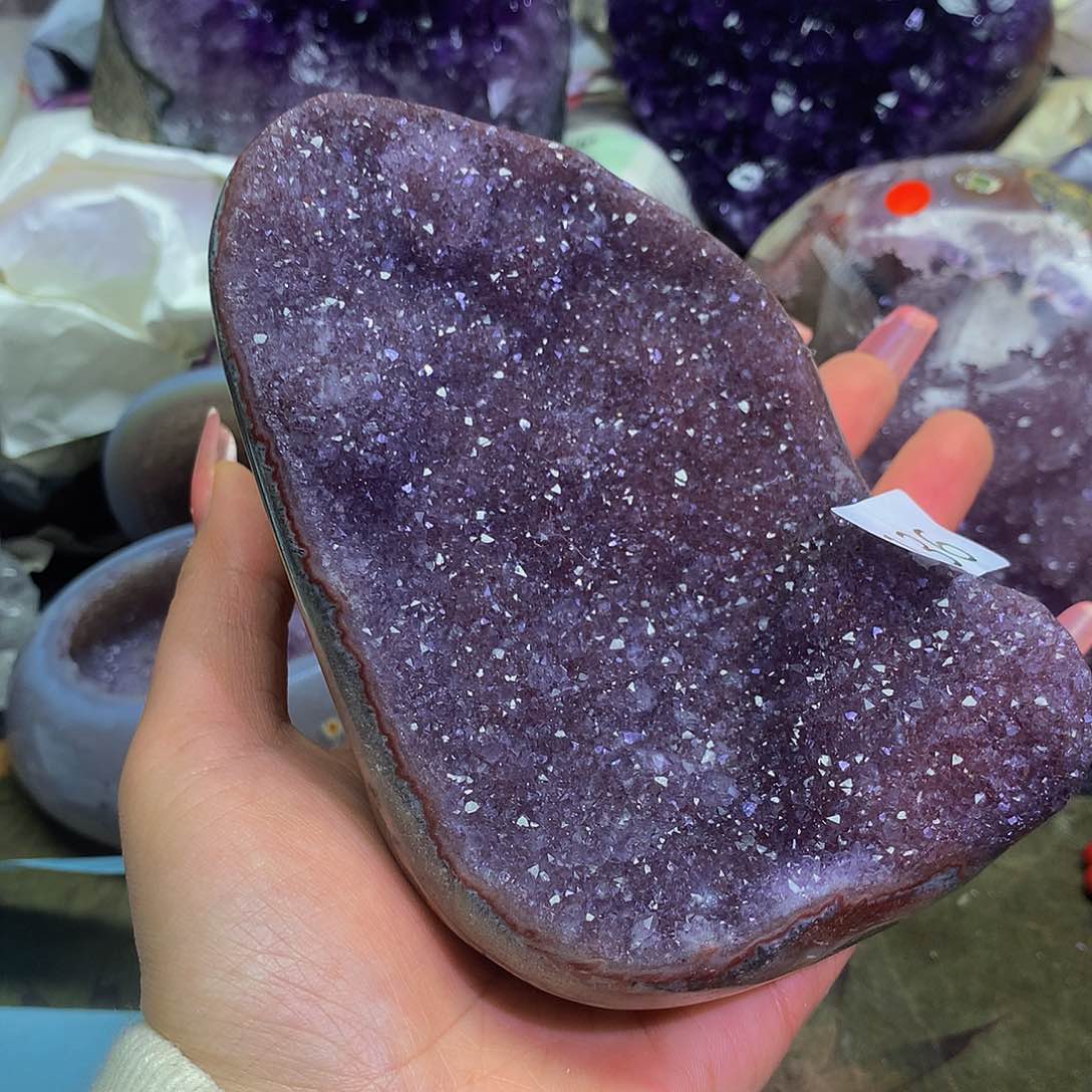 紫晶大型摆件（非配饰）未镶嵌