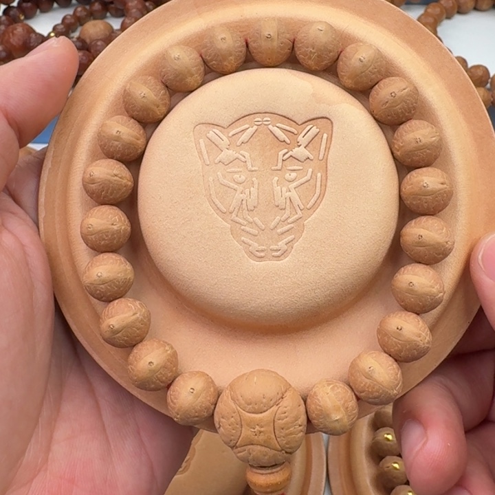 凤眼菩提手串11玉凤实心籽