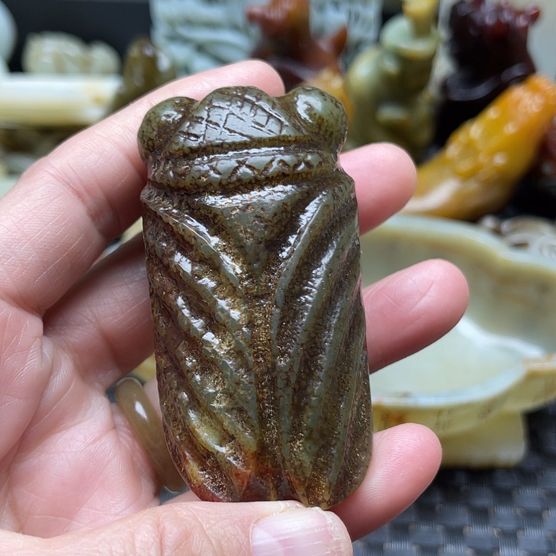 和田玉（糖玉）未镶嵌挂件