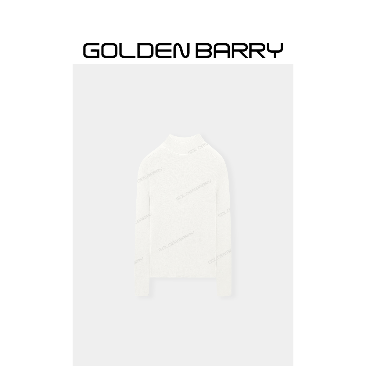 GOLDENBARRY|241206简约款半高领羊毛毛衣