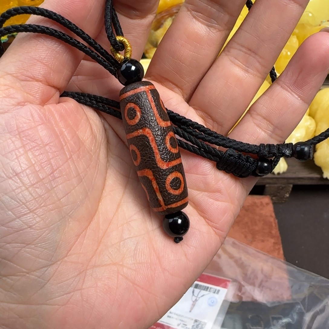 付***松玛瑙/玉髓未镶嵌9眼