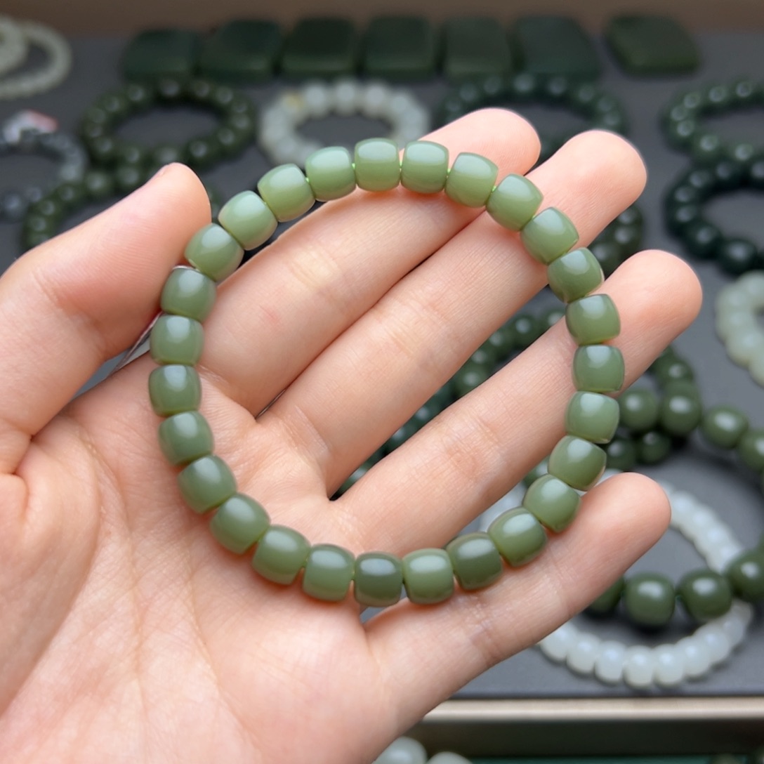 和田玉手链未镶嵌k****a