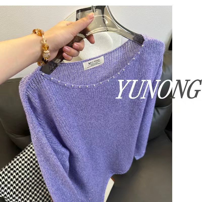 【YUNONG】羊绒/高货秋冬毛衣显瘦百搭宽松