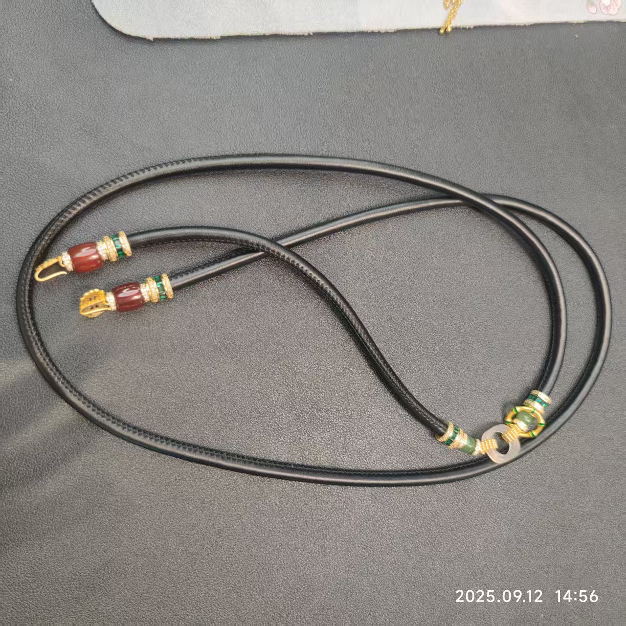 合金项链 设计款个性时尚斜挎项链
