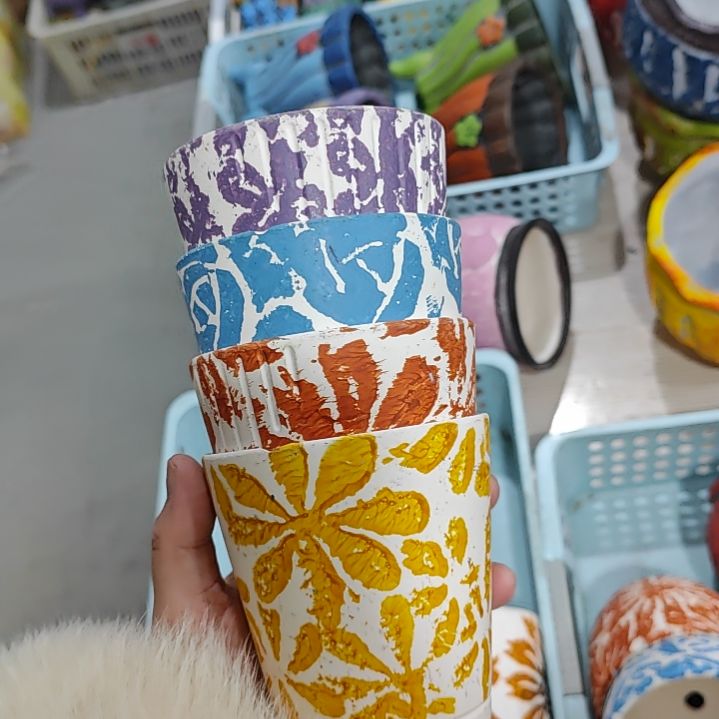 红陶吸水透气的白陶花盆凑满12发货