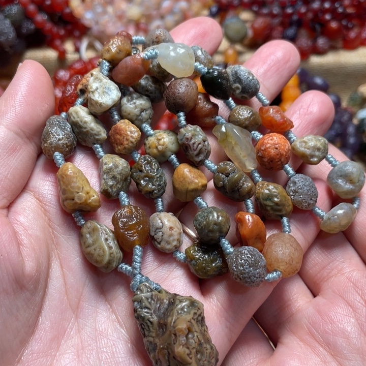 玛瑙/玉髓合金手链