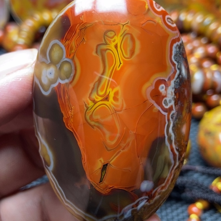 玛瑙/玉髓吊坠未镶嵌