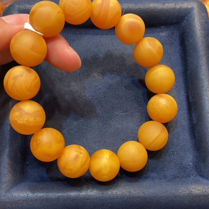 琥珀手链未镶嵌蜜蜡
