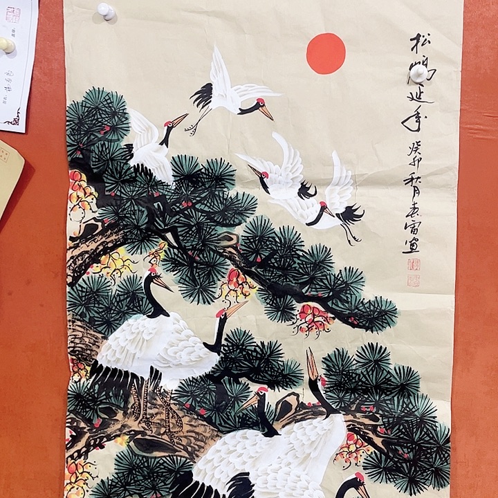 书法书法作品多次参加