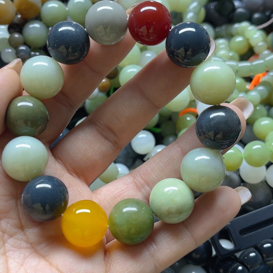 和田玉手链未镶嵌