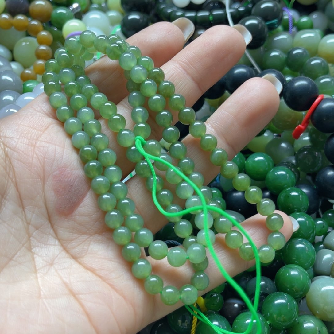 和田玉手链未镶嵌