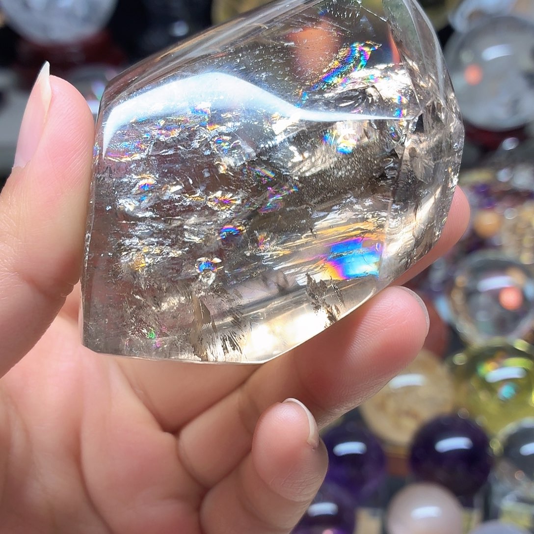 水晶珠宝半成品未镶嵌爆彩随行