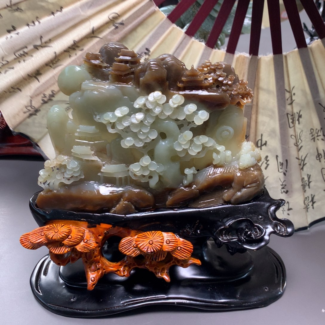 和田玉和田玉摆件未镶嵌未镶嵌