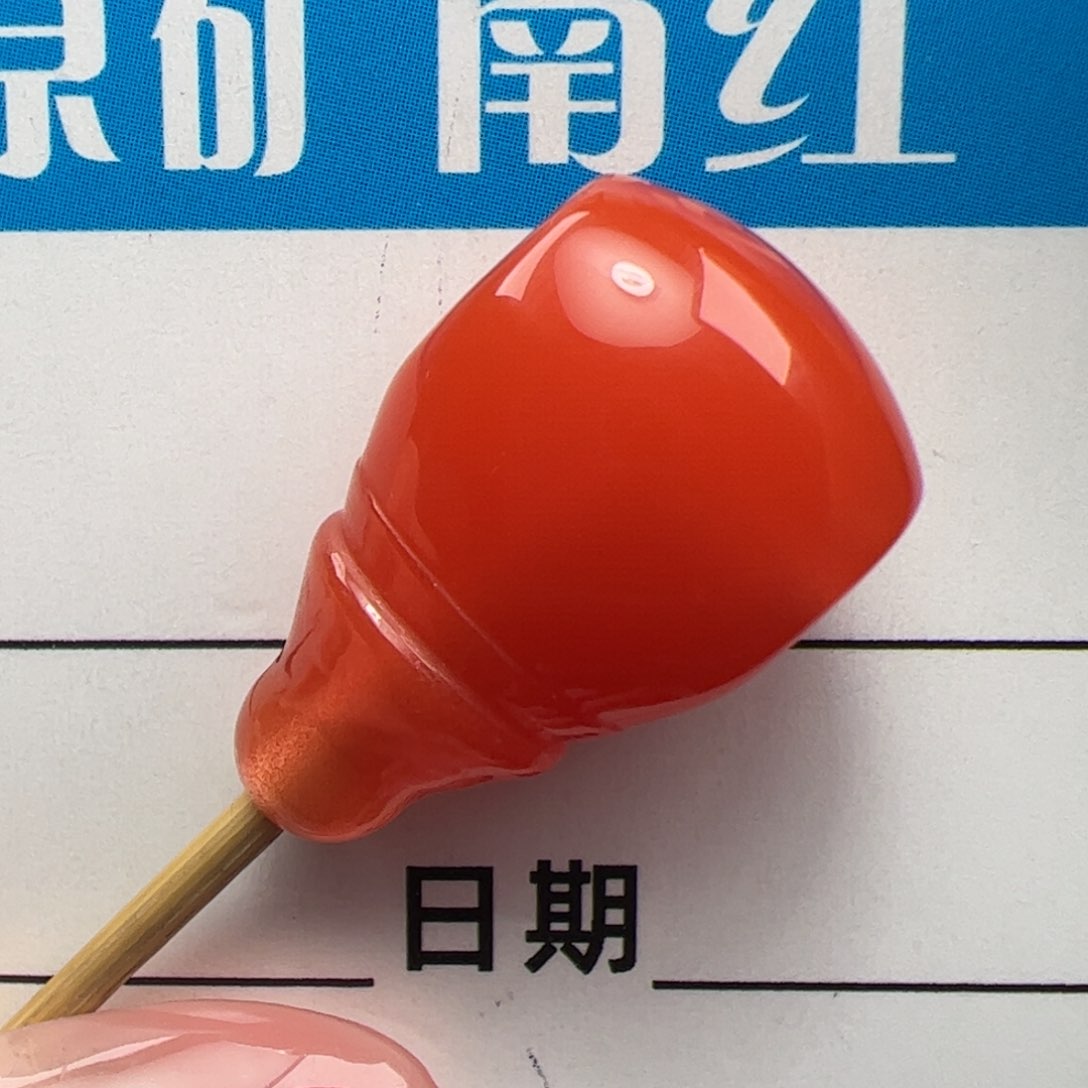 南红玛瑙未镶嵌三通12mm