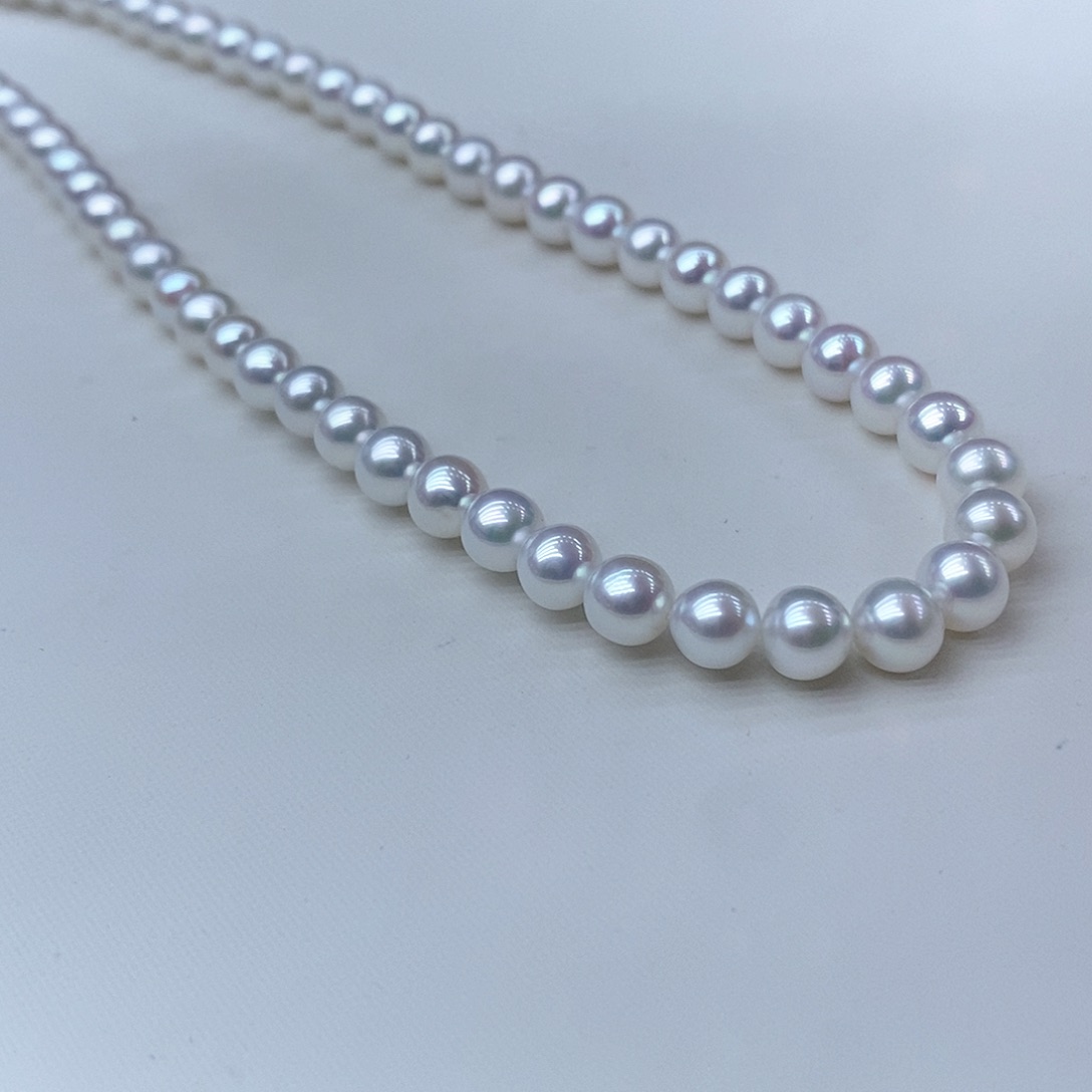 淡水珍珠颈饰银S925镶嵌