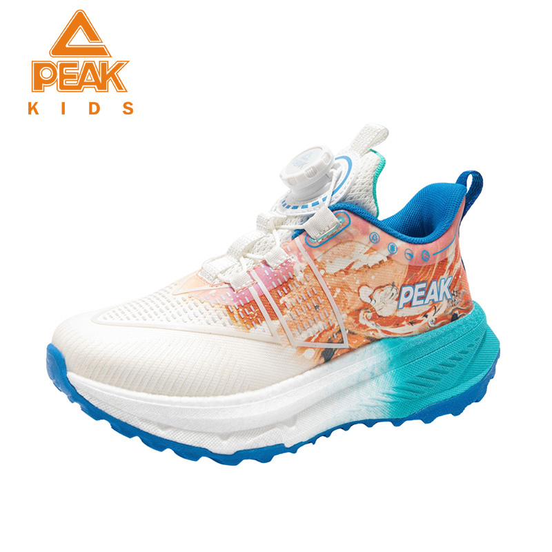 匹克新款旋转扣百搭耐磨男女跑步鞋时尚运动休闲鞋中大童PEAK-612