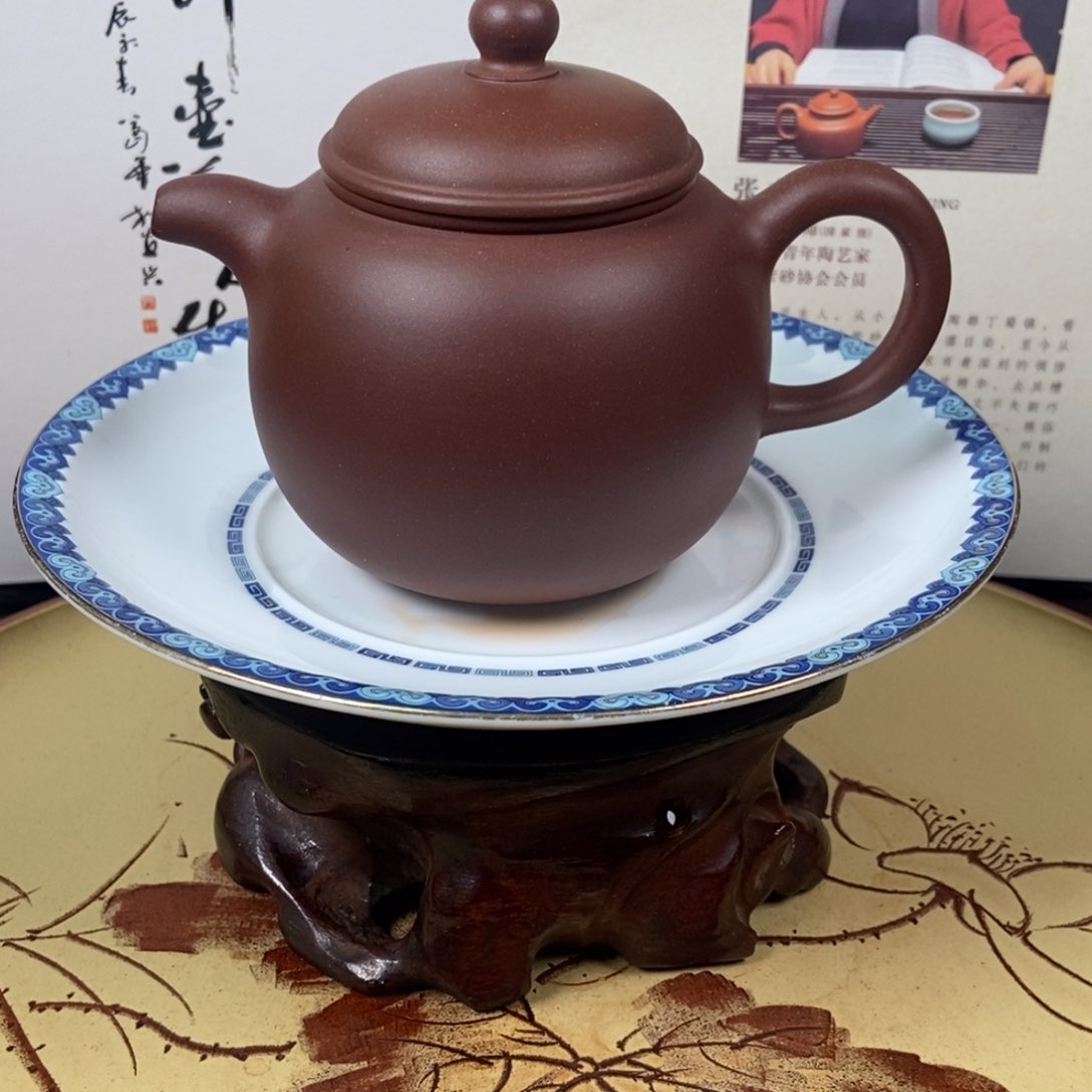 紫砂茶壶五号井底槽清老母亲制作容量220