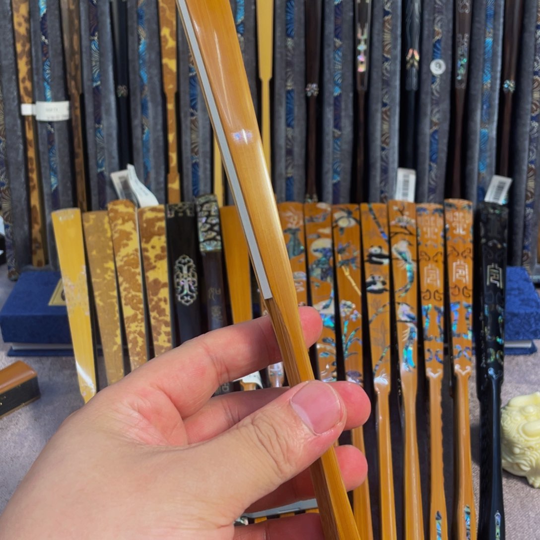 扇子开***了手工制作工艺制作