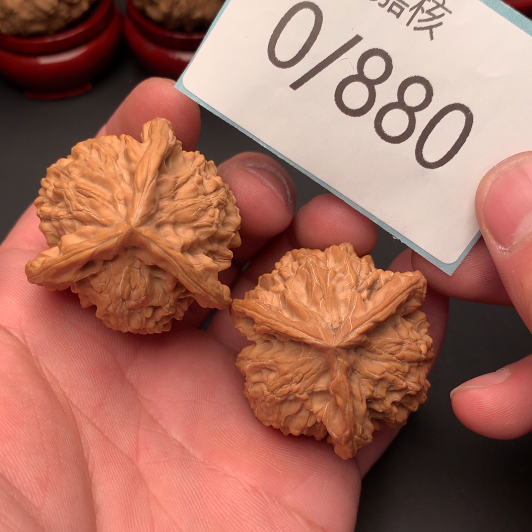 文玩核桃把件盘山正奔全品39