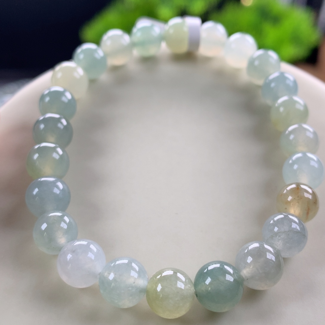 翡翠未镶嵌手链卡8