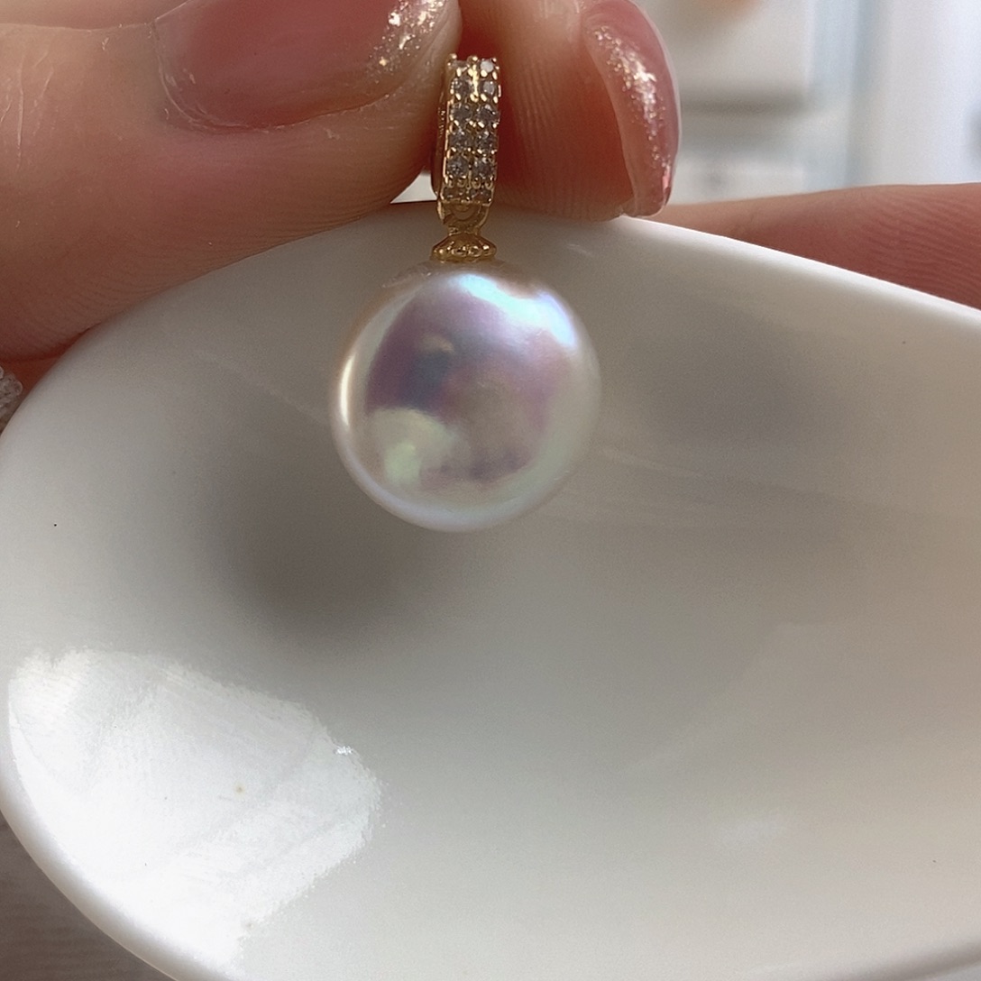 淡水珍珠颈饰合金
